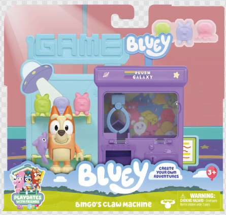 Bluey Claw Machine - Mini Playset - Spielsets 90534