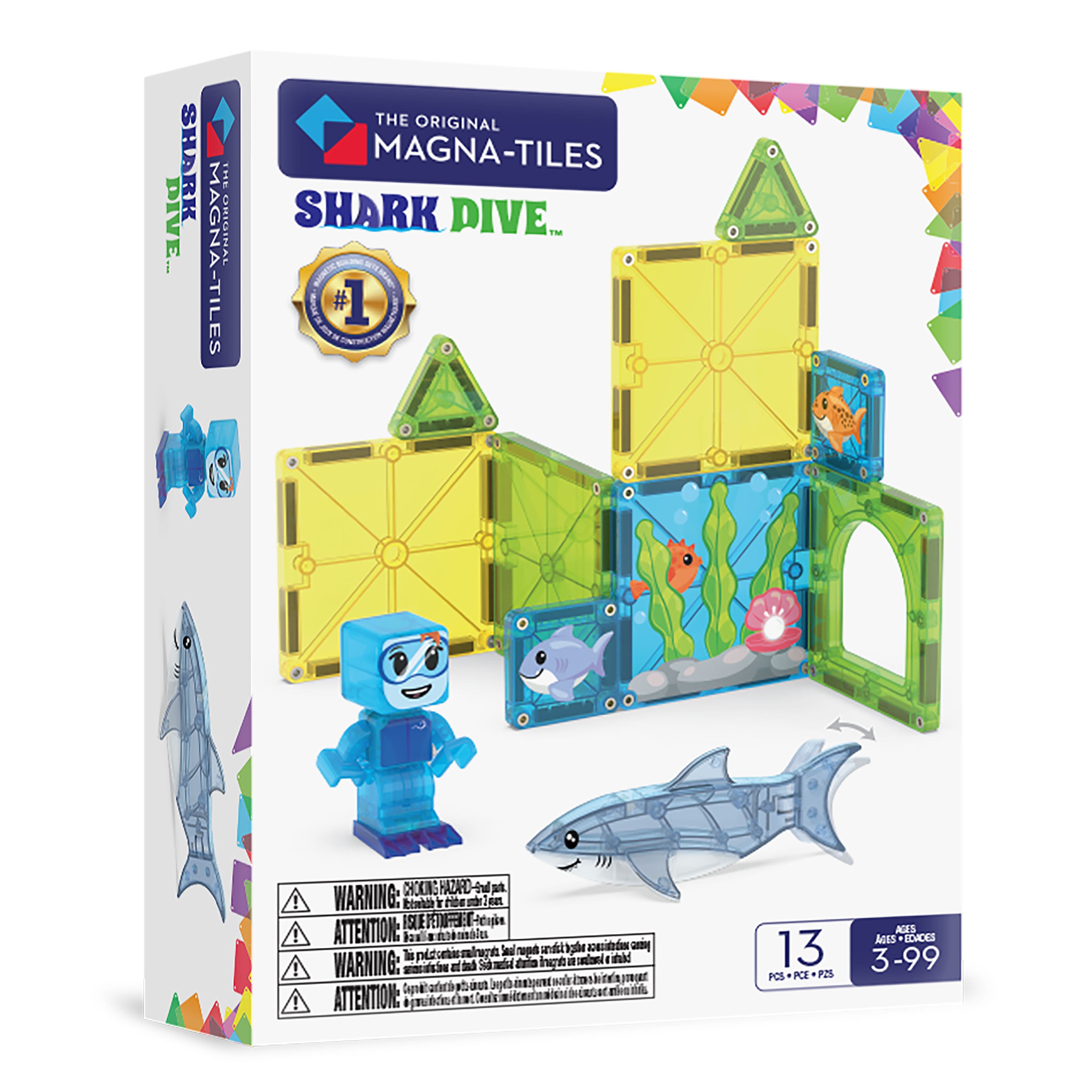 Magna-tiles Shark Dive - Bausets 90482