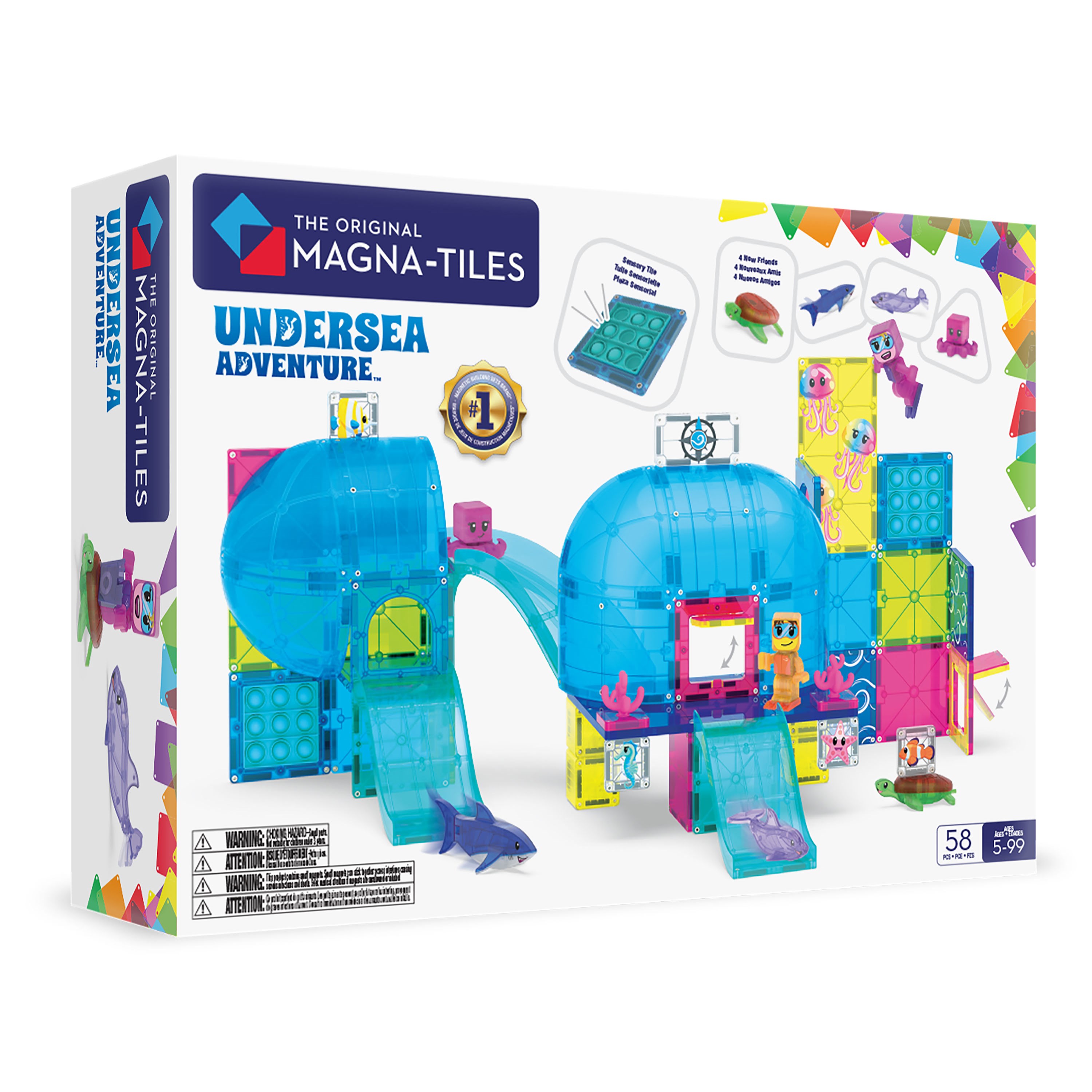 Magna-tiles Undersea Adventure - Bausets