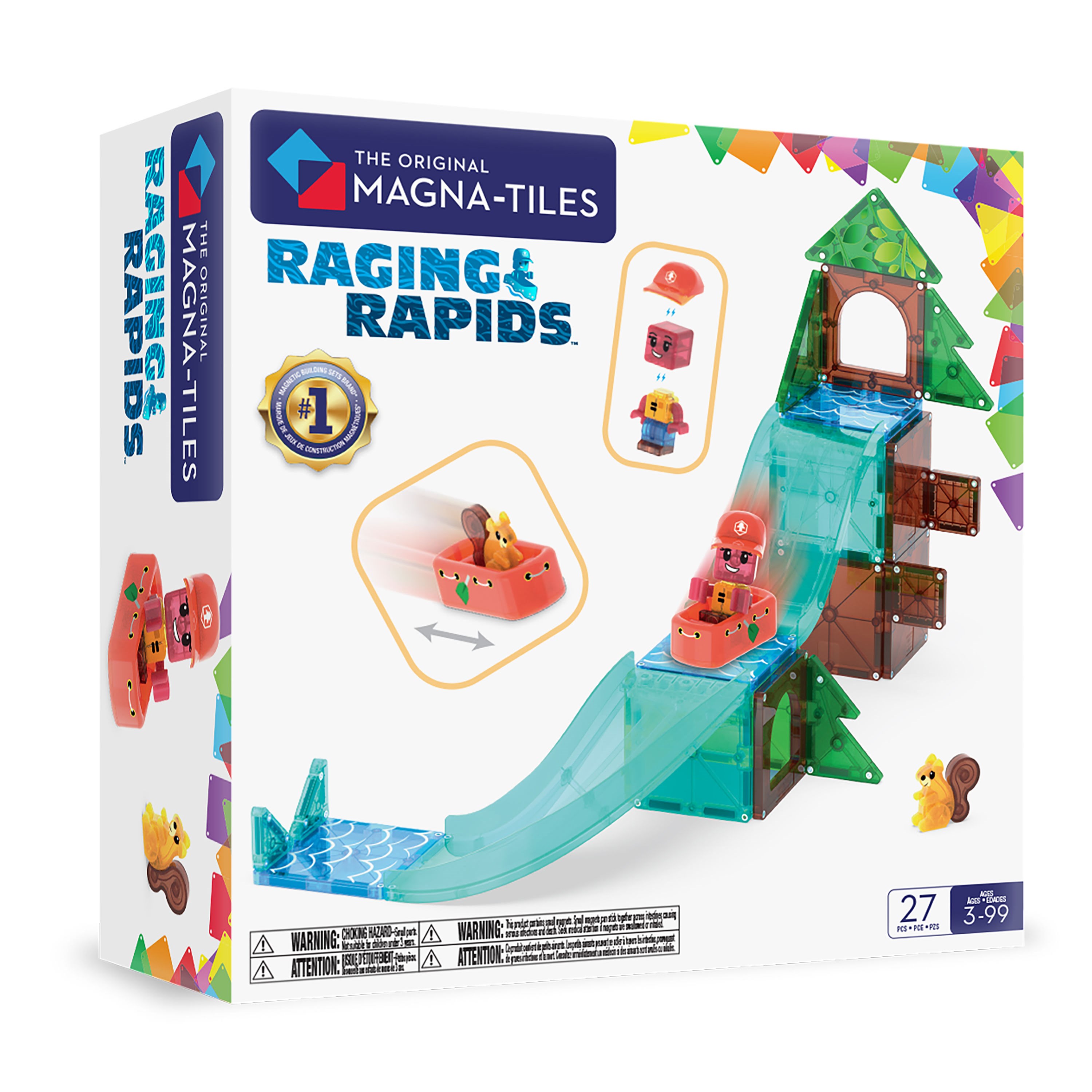 Magna-tiles Ragin Rapids - Bausets