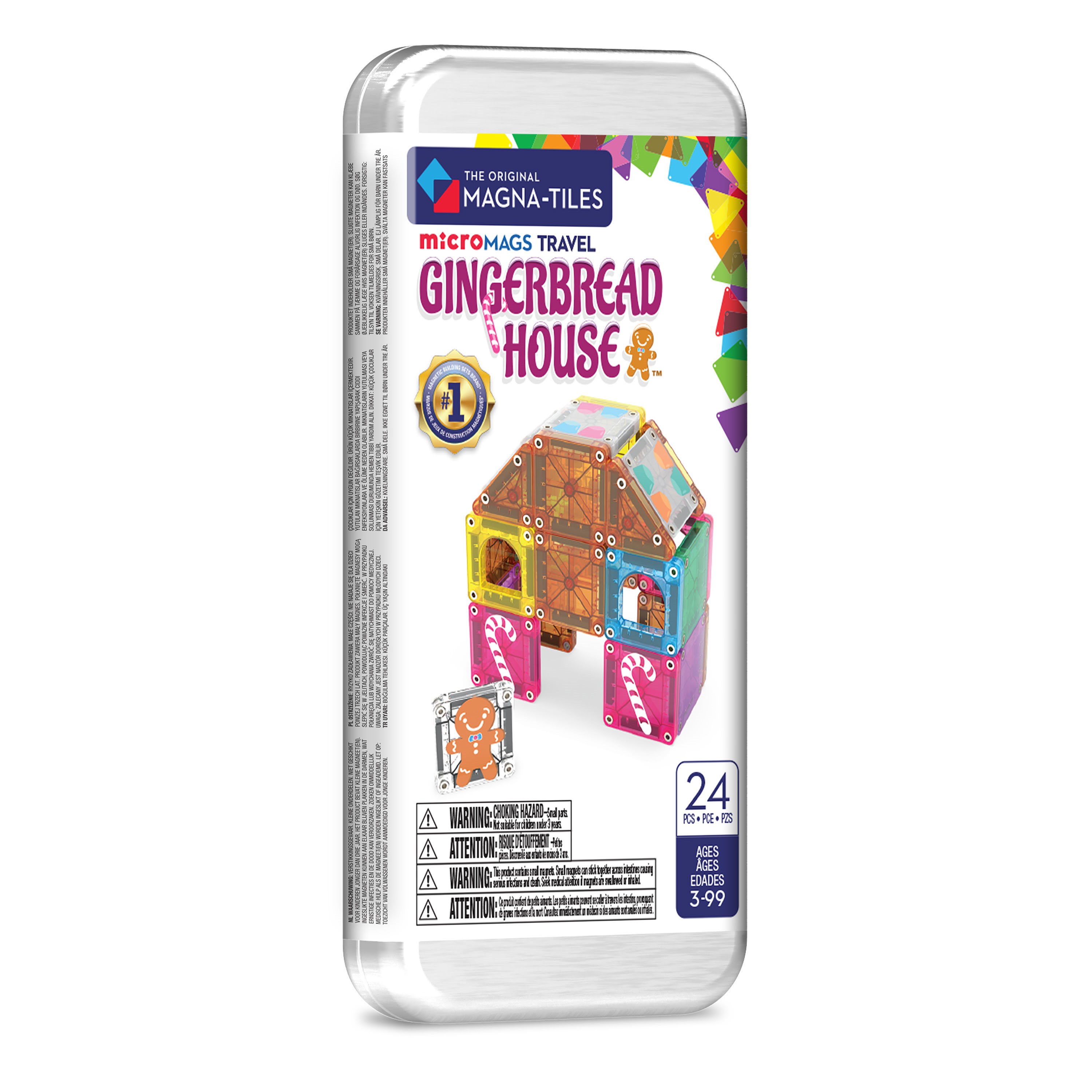 Magna-tiles Travel Gingerbread House - Bausets