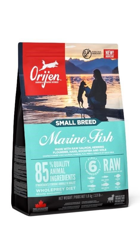 Orijen Small Breed Marine Fish - Dry Dog Food - 1.8kg - Katzen