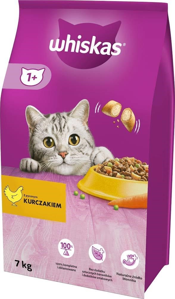 Whiskas Cat Adult With Chicken - Dry Cat Food - 7 kg - Katzen
