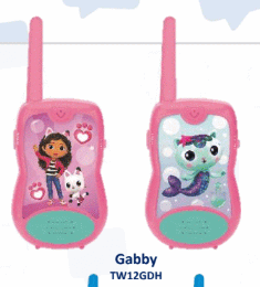 Gabby's Dollhouse Walkie Talkie 200 m - Rollenspiele