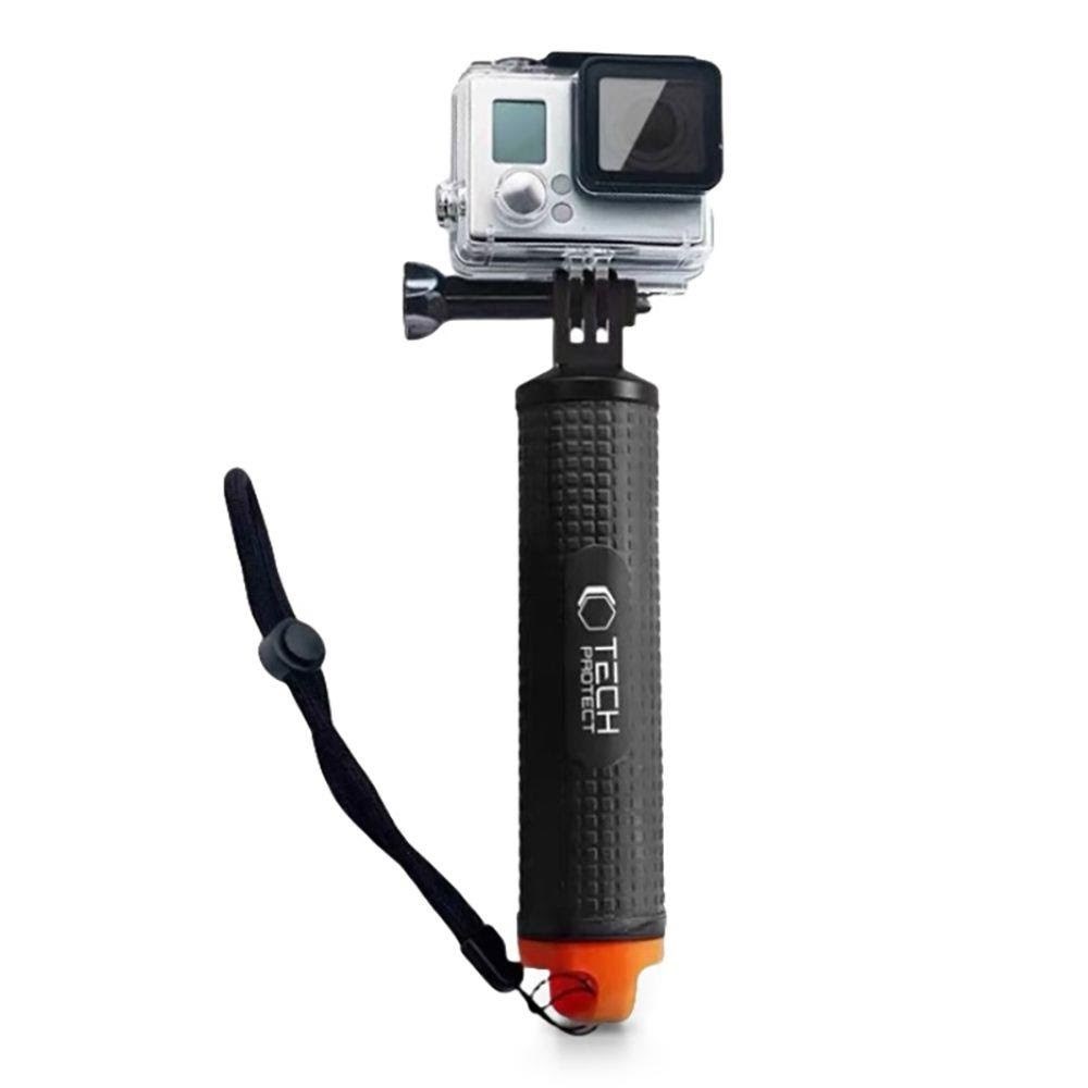 Tech-protect Ga100 Hand Grip Buoyancy Grip For Gopro / Dji - Black - Actionkamera Zubehoer 5906302372447