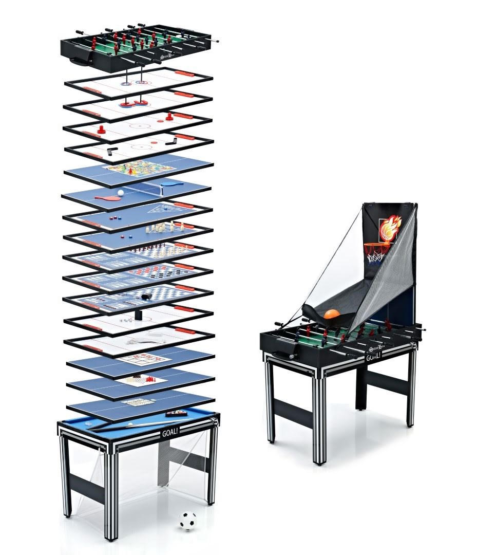 Stanlord Toscana Multitisch 20i1, Fußball, Pool, Hockey u.m. - Spiele im Freien 6950971