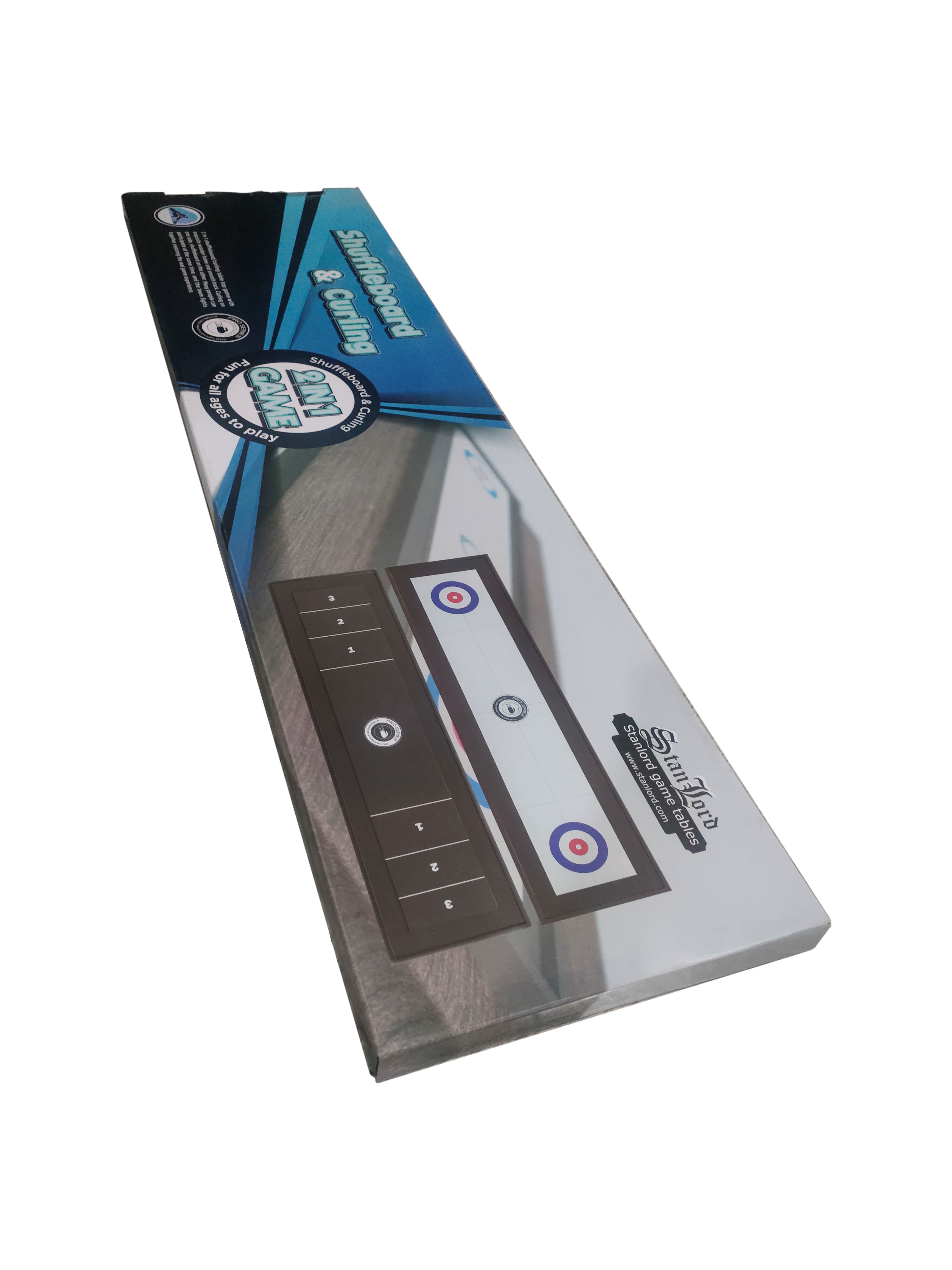 Stanlord Curling & Shuffle Pro Serie 2i1 - Brettspiele