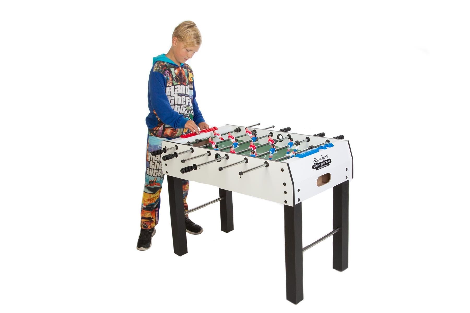 Stanlord Tischfußball Monopoli "White Edition" - Brettspiele