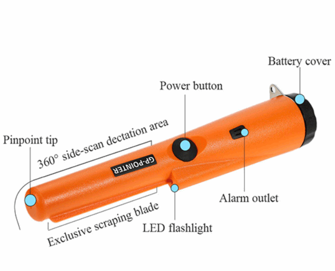 Treasure Seeker Pinpointer Md-700 - Gartengeraete 6950230