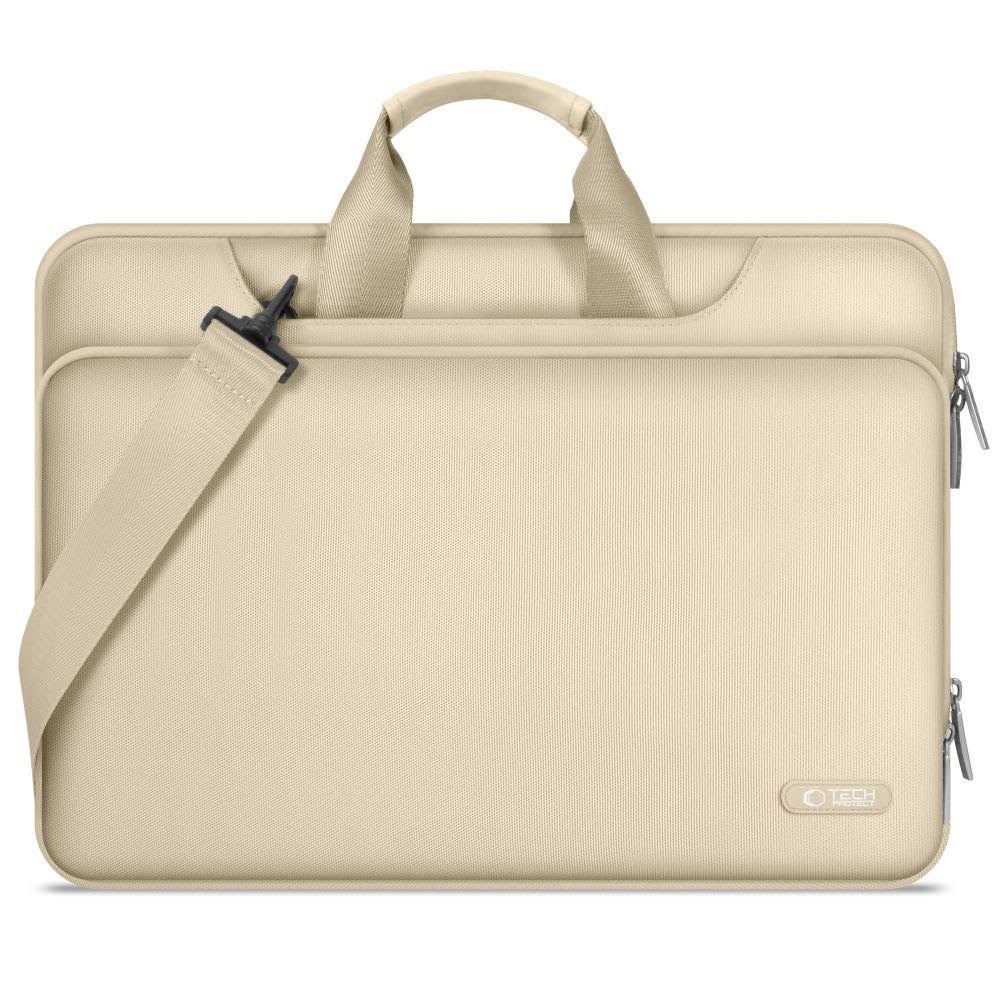 Tech-protect Laptop Bag 15-16 Pocket - Beige - Taschen