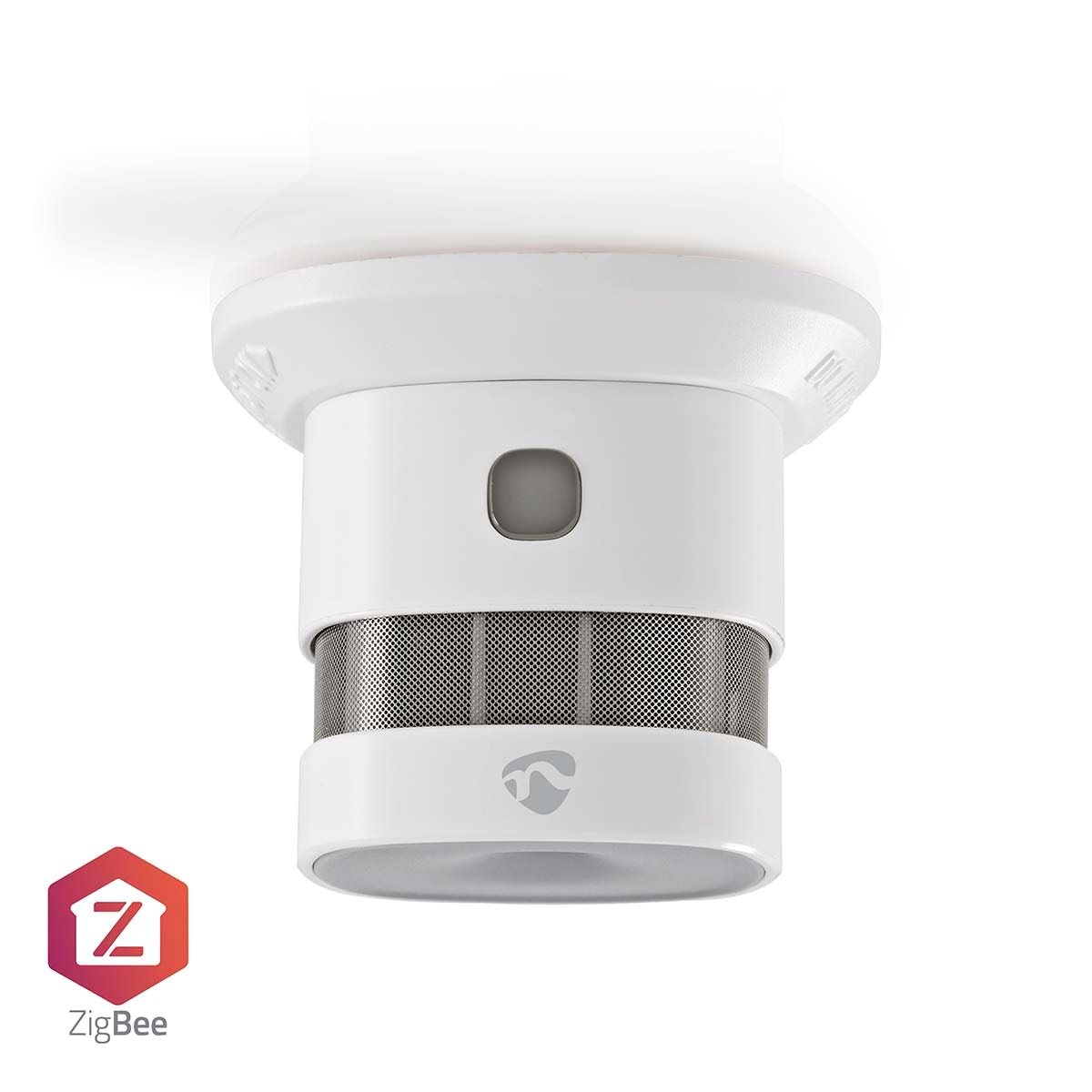 Nedis Smartlife Smoke Detector, Zigbee, White - Smart Home