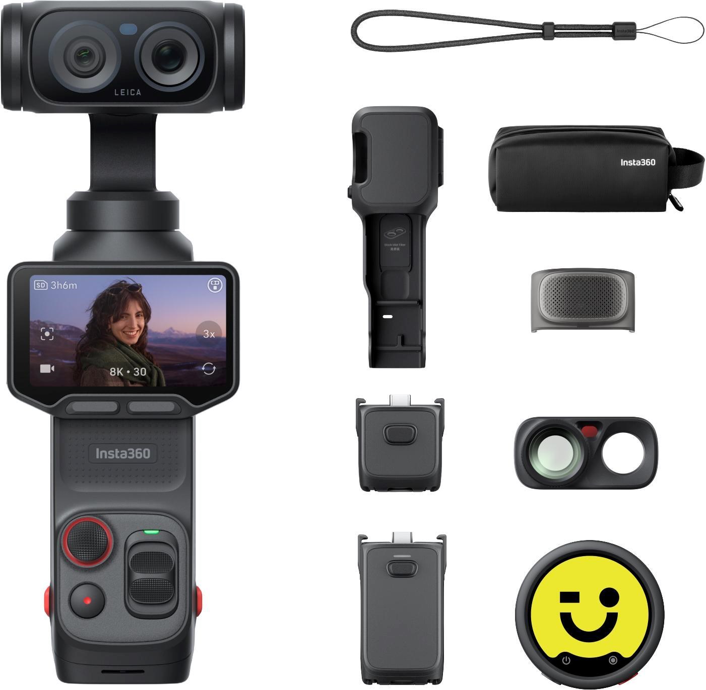 Insta360 Luna Ultra Creator Bundle - Cosmic Black - Action Kamera Schwarz Cinsabta_3