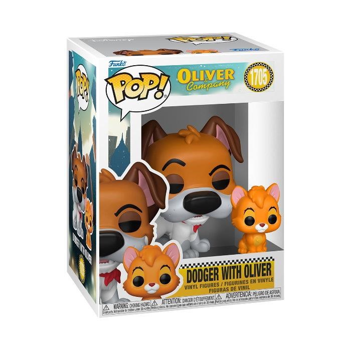 Funko! - Funko Pop Vinyl O&C Dodger W/oliver W/ch - Merchandise