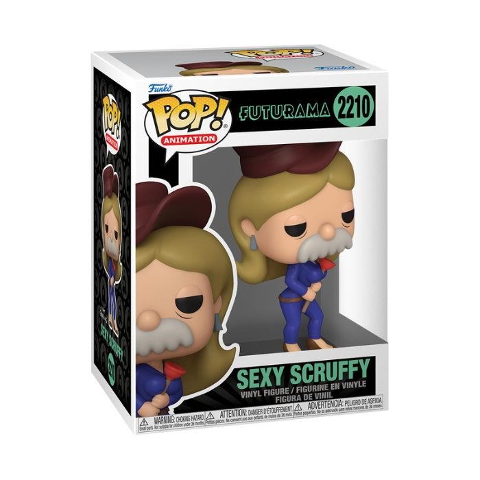 Funko! - Funko Pop Vinyl Futurama S5 Sexy Scruffy - Merchandise