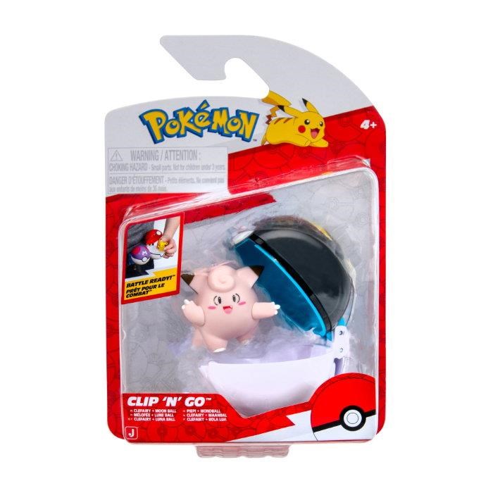 Pokemon Clip n Go Clefairy Moonball (W22)