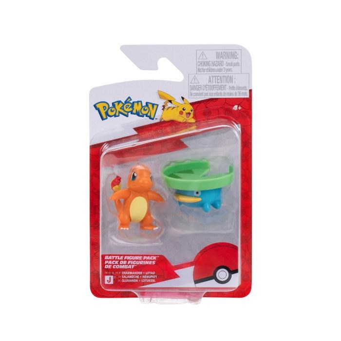 Pokemon Battle Figure Pack: Charmander & Lotad