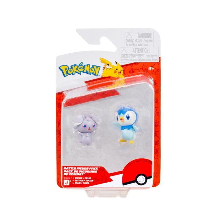 Pokemon Battle Figure Espurr Piplup Pkw4530