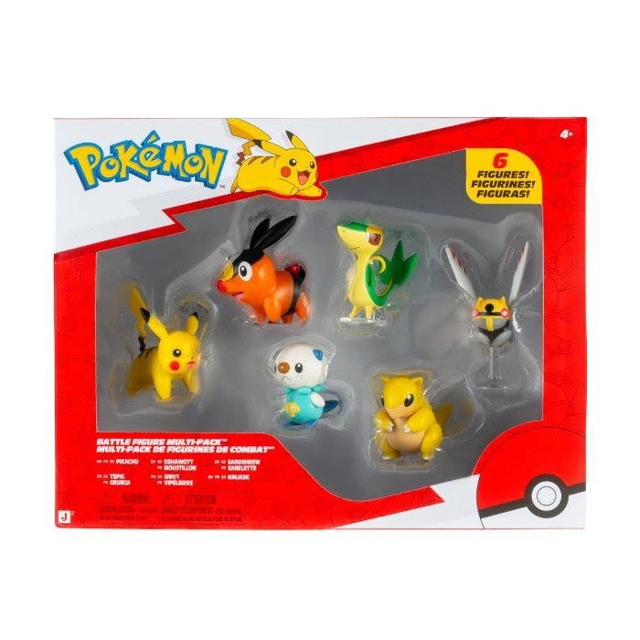 Pokemon Battle Figure 6 Pk