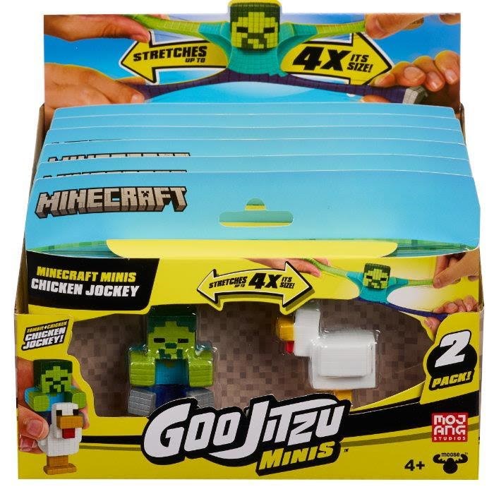 Goo Jit Zu Minecraft Minis Chicken 2pk - Figuren 43244
