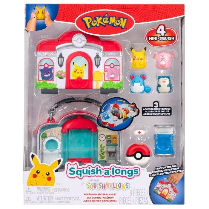 Squishalongs Pokemon Center Playset - Figuren