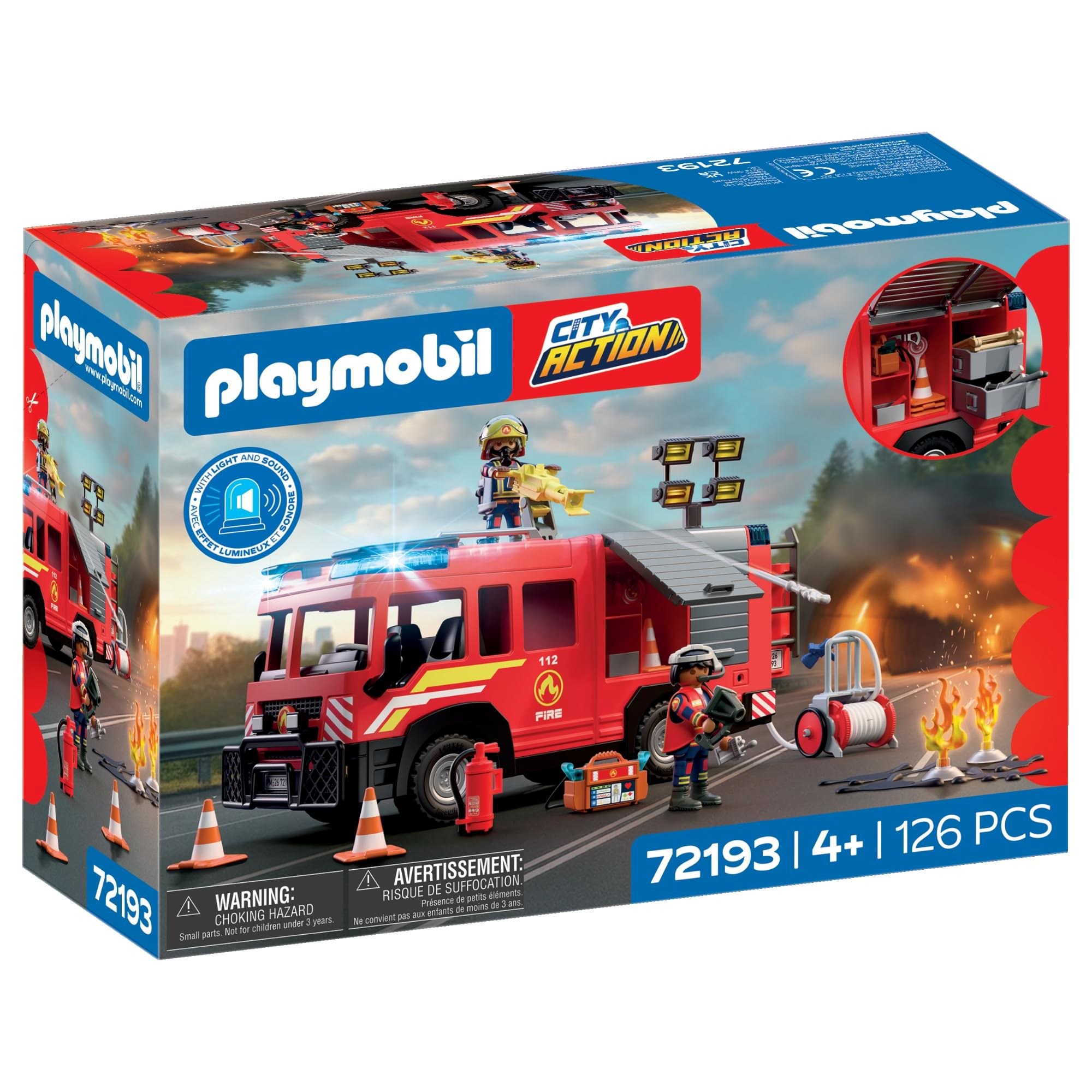 Playmobil City Action - Fire Rescue Truck 72193