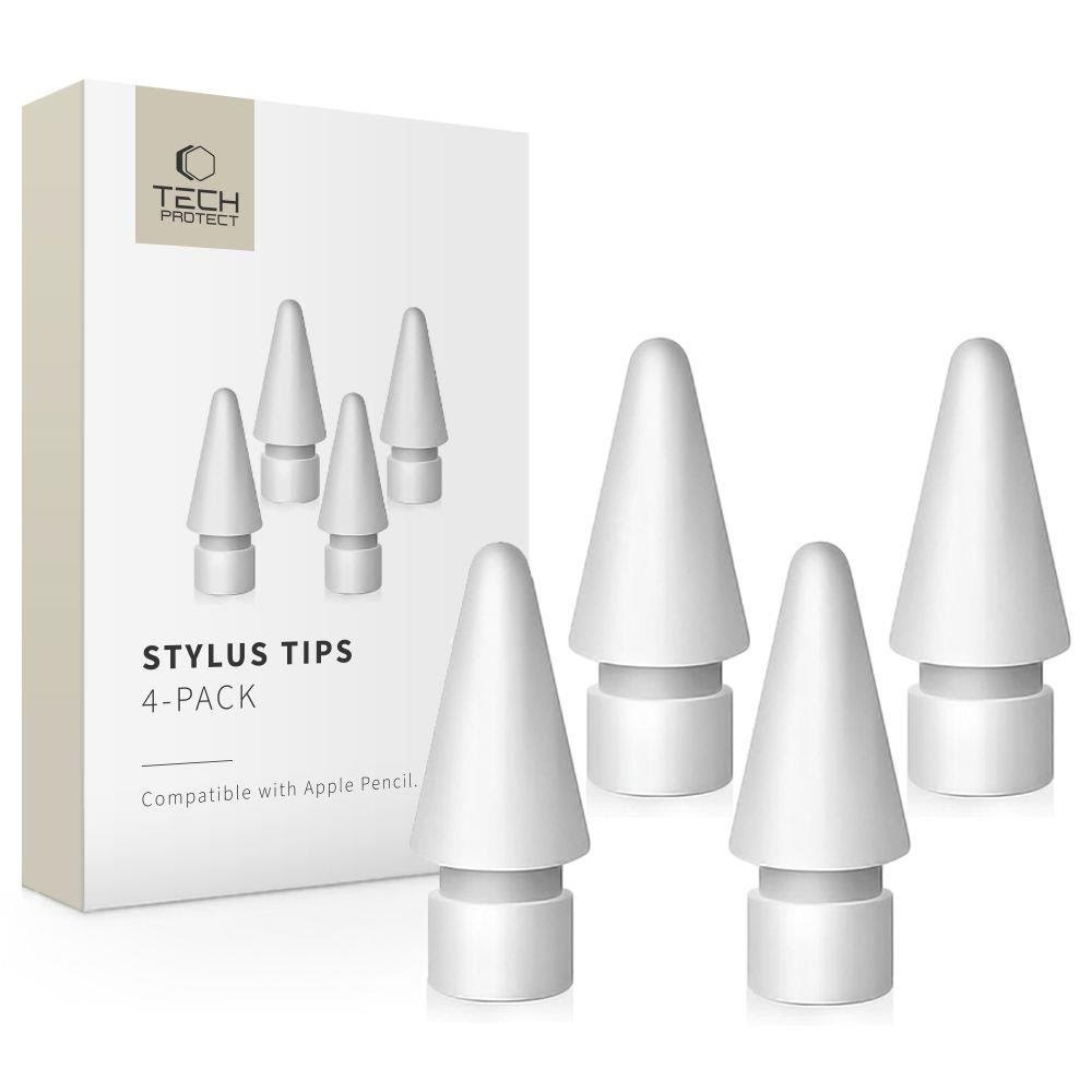 Tech-protect Stylus Tips For Apple Pencil 4-pack - White - Handys Anderes Zubehoer 5906302322978