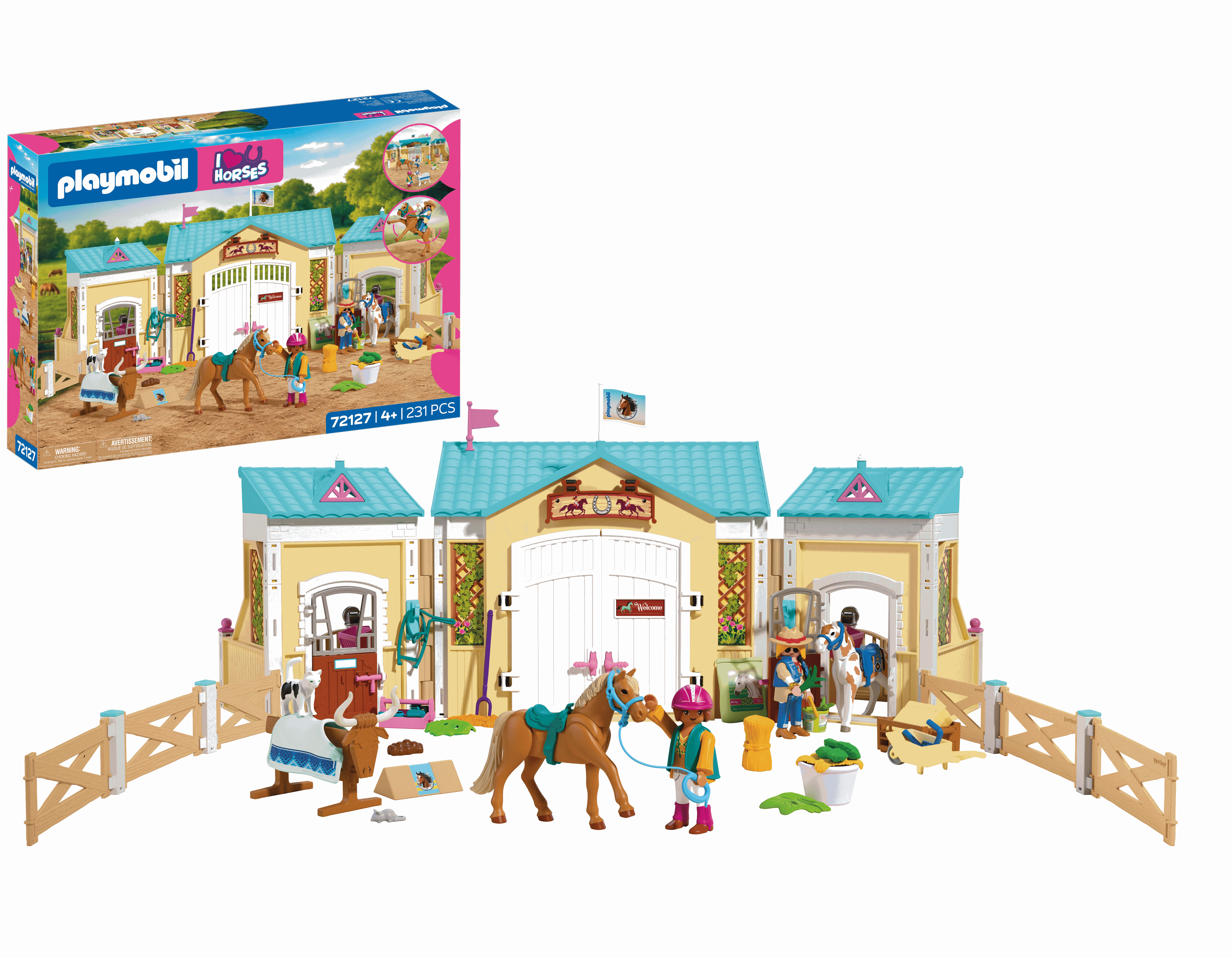 Playmobil Ich Liebe Pferde - Großer Reitstall 72127