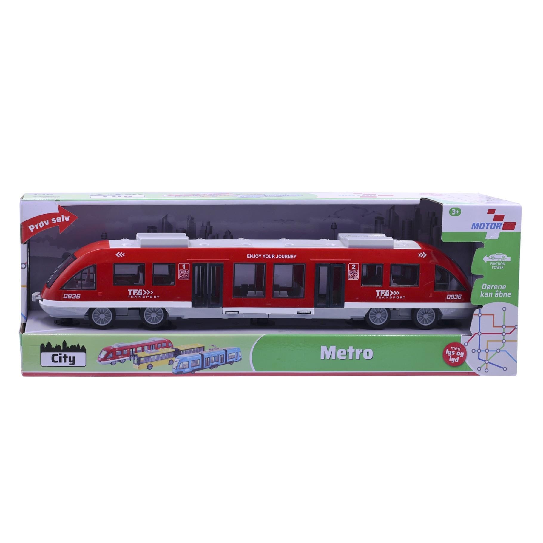 Impulse Toys Metro M/lys og Lyd 45cm - Spielzeugauto