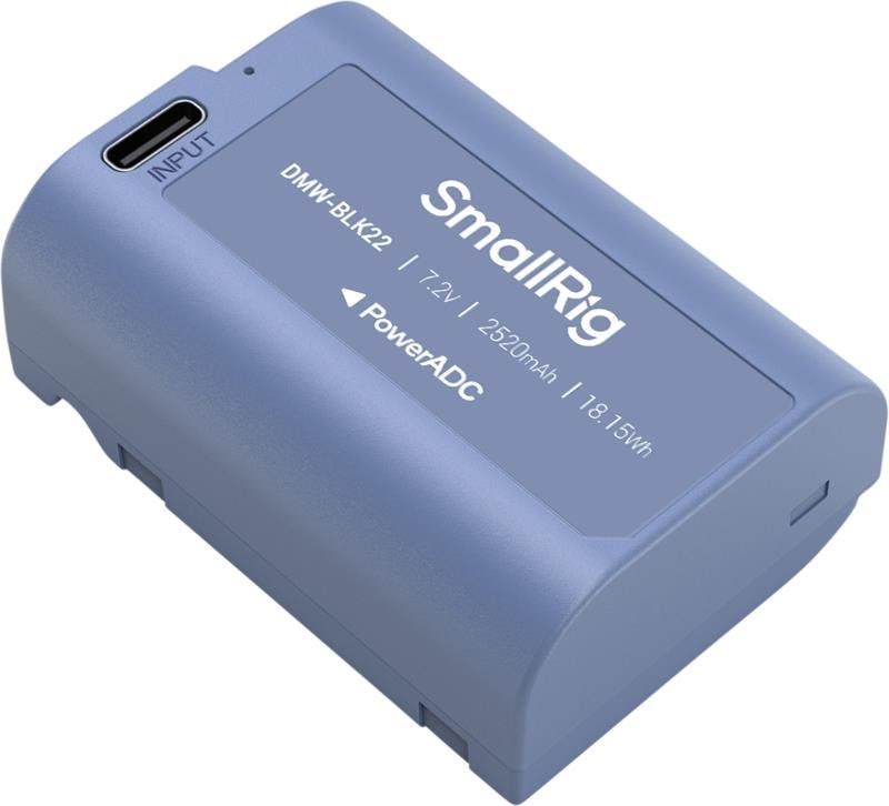 Smallrig 4906 Camera Battery Usb-c Rechargeable Dmw-blk22 - Kameras Und Objektivzubehoer