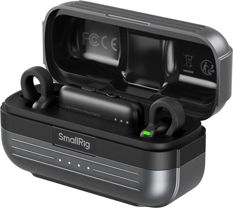 Smallrig 5717 S70-c2 Wireless Microphone With Usb-c Adapter For Phones (Black) - Kameras Und Objektivzubehoer