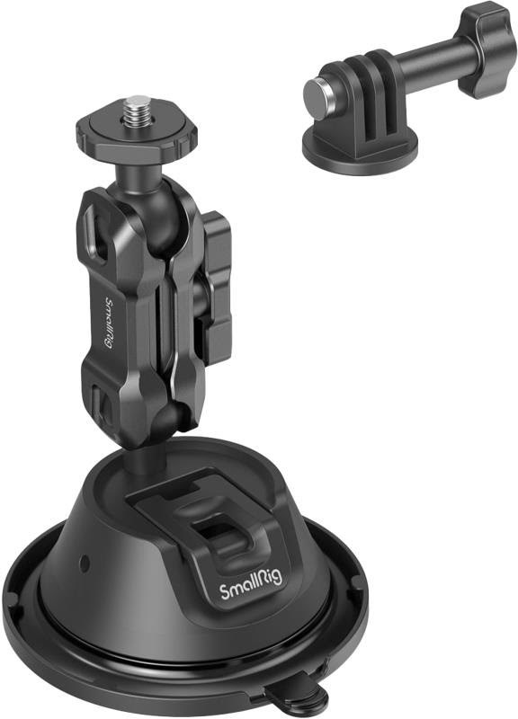 Smallrig 4193 Portable Suction Cup Mount Support For Action Cameras Sc-1k - Kameras Und Objektivzubehoer