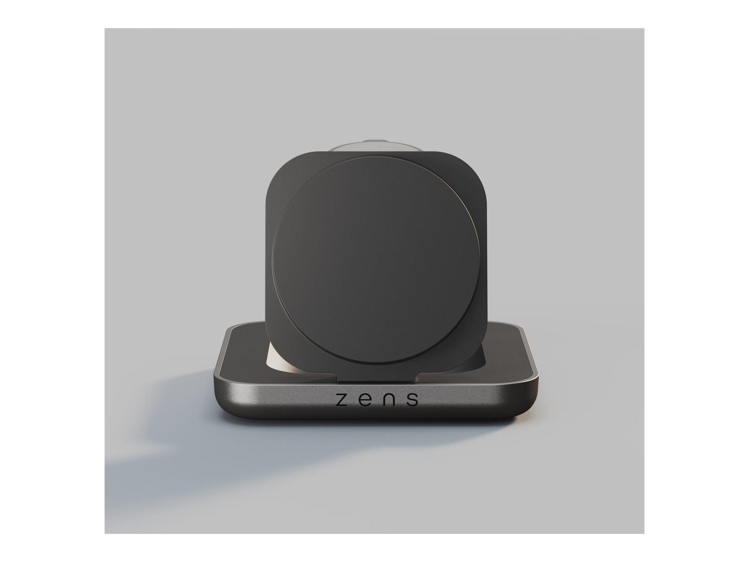 Zens Nightstand Charger Pro 2 Wireless Charging Stand - + AC Power Adapter - 15 Watt - Handys Adapter Und Ladegeraete