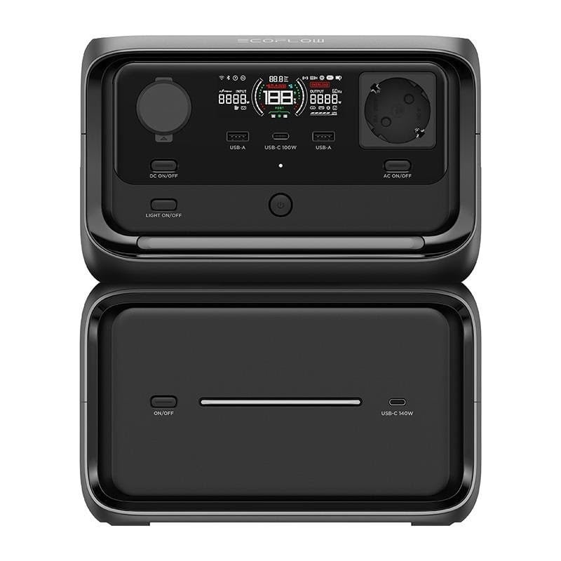 Ecoflow River 3 Max Plus Wirelss - 858wh - Kraftwerk Efriver3mp-wireless