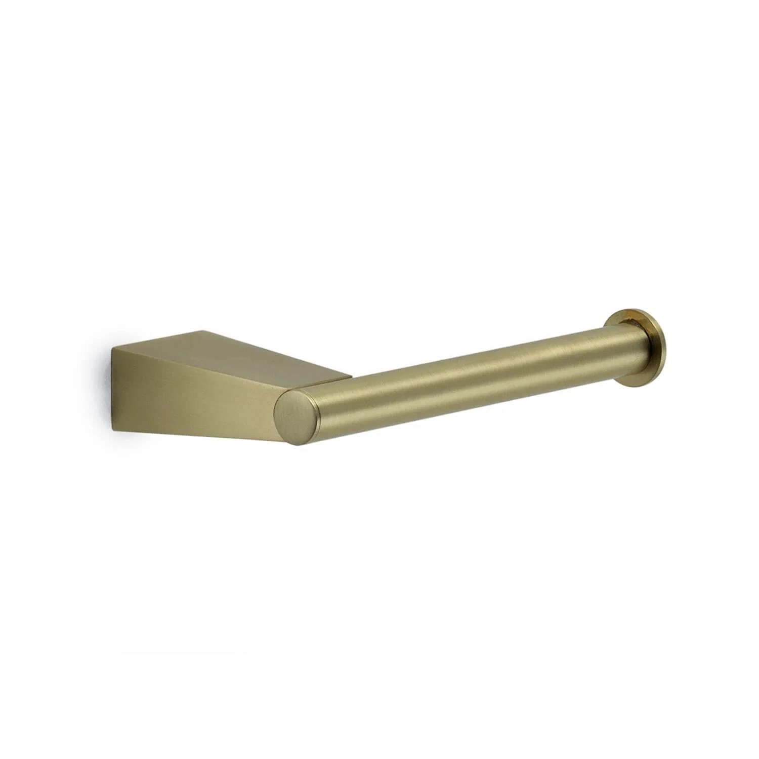 Gedy Tonale Toilet Paper Holder - Brushed Brass - Badezimmerzubehoer Tn2488