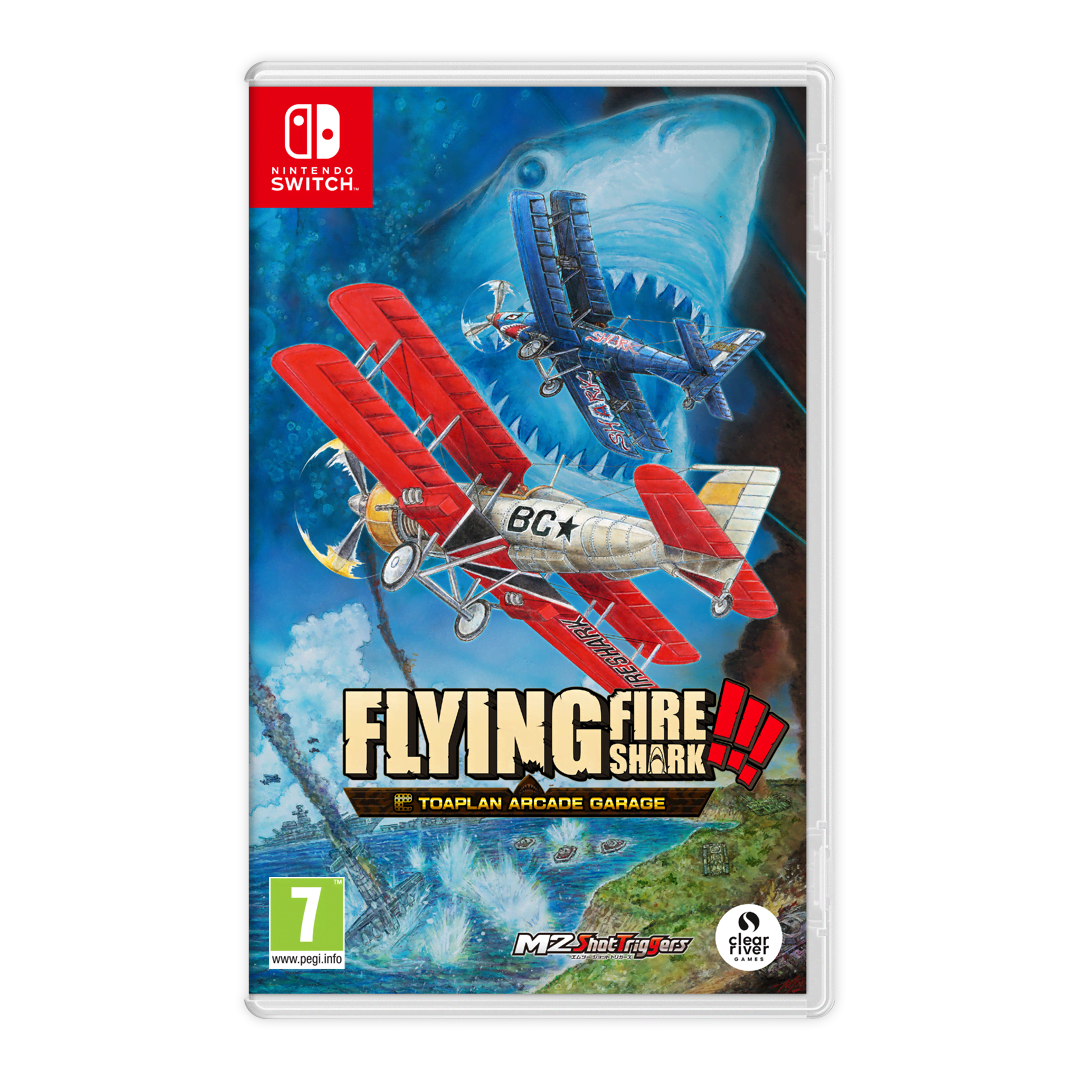 Toaplan Arcade Garage: Flying Fire Shark - Nintendo Switch - Shoot 'em up - Pegi 7 - Spiele