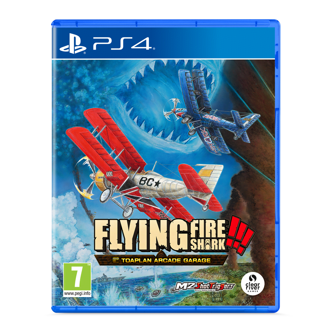 Toaplan Arcade Garage: Flying Fire Shark - Sony Playstation 4 - Shoot 'em up - Pegi 7 - Spiele 7350002937310