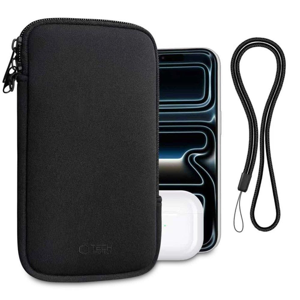 Tech-protect Sm70 Case For 6.0"-7.2" Smartphones - Black - Handys Cover Cases
