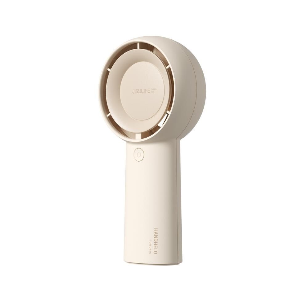 Jisulife Handheld Fan Life5 Plus 4000mah Portable Mini Blower Usb Fan - Beige - Klima Ventilatoren Klimaanlage
