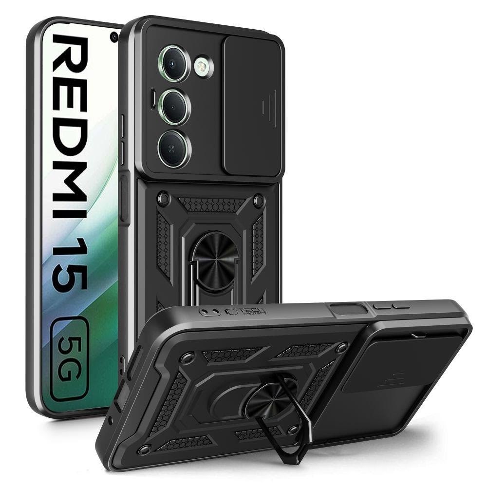 Tech-protect Camshield Pro Case For Xiaomi Redmi 15 4G / 5G - Black - Handys Cover Cases 5906302332229