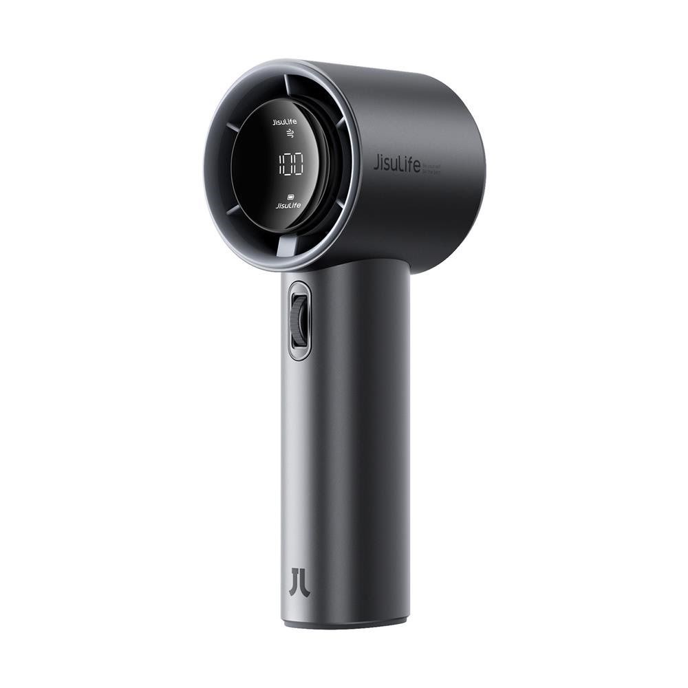 Jisulife Handheld Fan Pro1 S 5000mah Fa53pro Mini Blower Portable Usb Metal Fan - Dark Gray - Klima Ventilatoren Klimaanlage