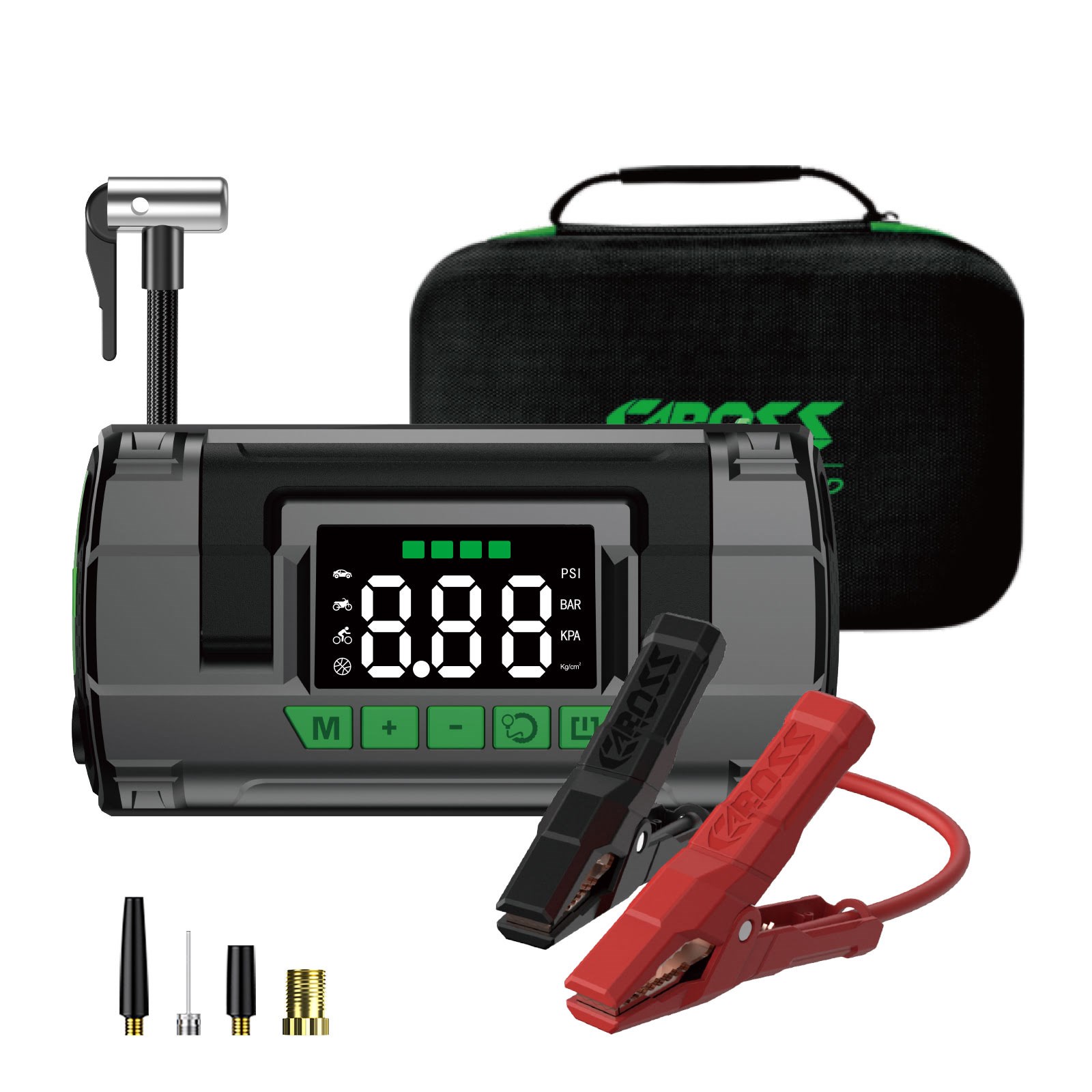 Caross T14 Pro Jump Starter With Air Compressor - Autozubehoer