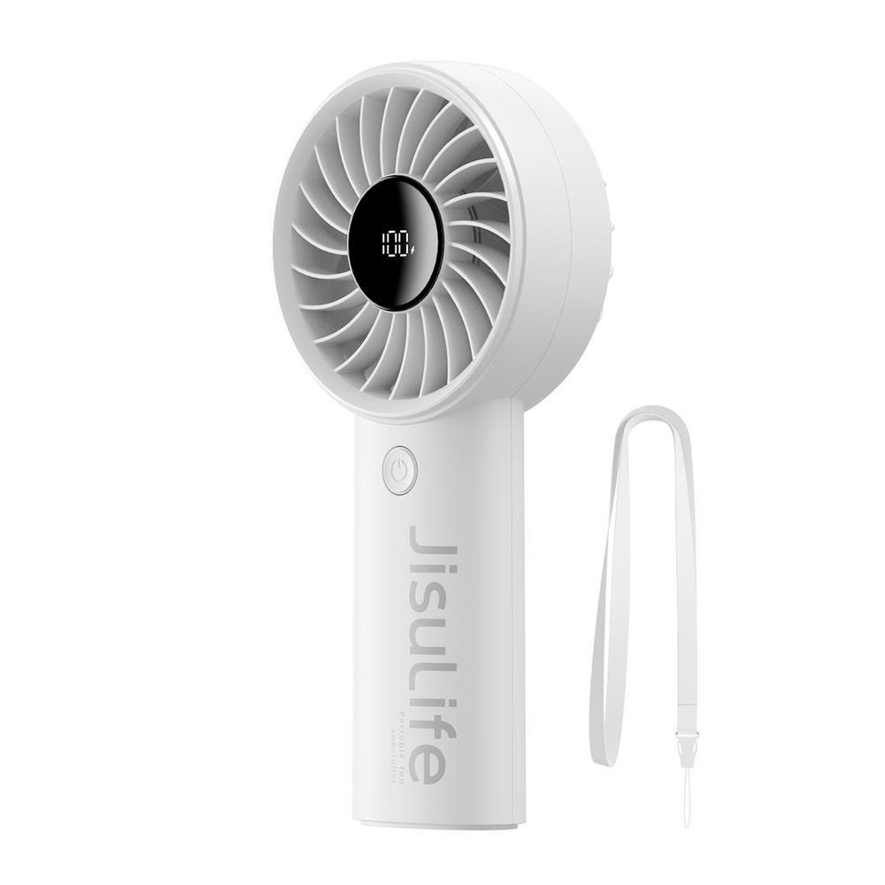 Jisulife Handheld Fan Life4 3600mah Portable Usb Fan - Gray - Klima Ventilatoren Klimaanlage 6975061536765