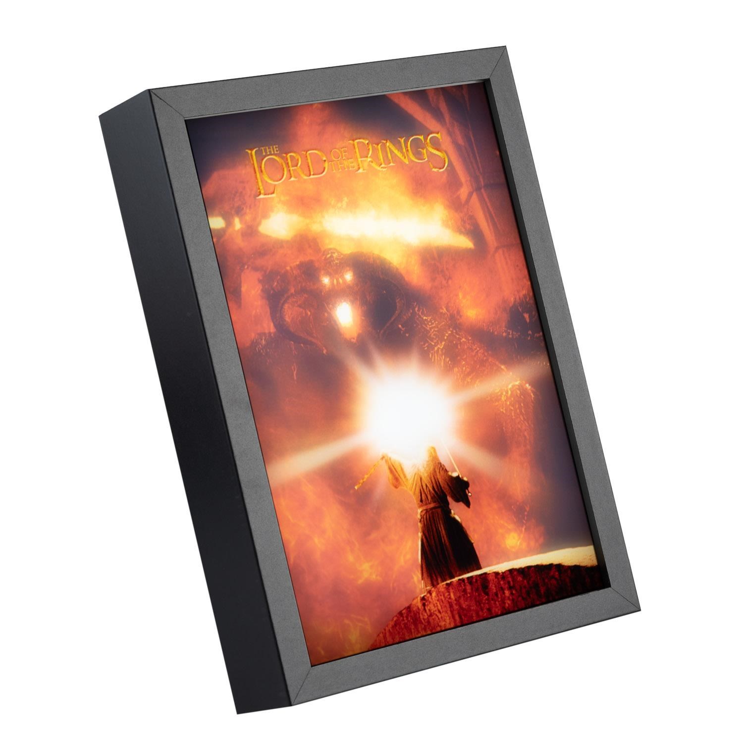 Lord of The Rings - Led Framed Print - Bild - Merchandise Lr004