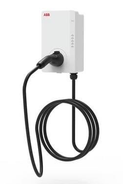 Abb Terra AC W11-g5-r-v2-0 Charging Box Type 2 5 m Cable, 3-phase/16 A, With Rfid, Version 2 - Aufladen Von Elektroautos