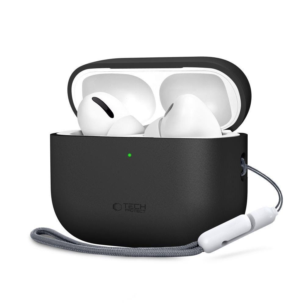 Tech-protect Silicone Case For Airpods Pro 3 - Black - Handys Cover Cases 5906302333028