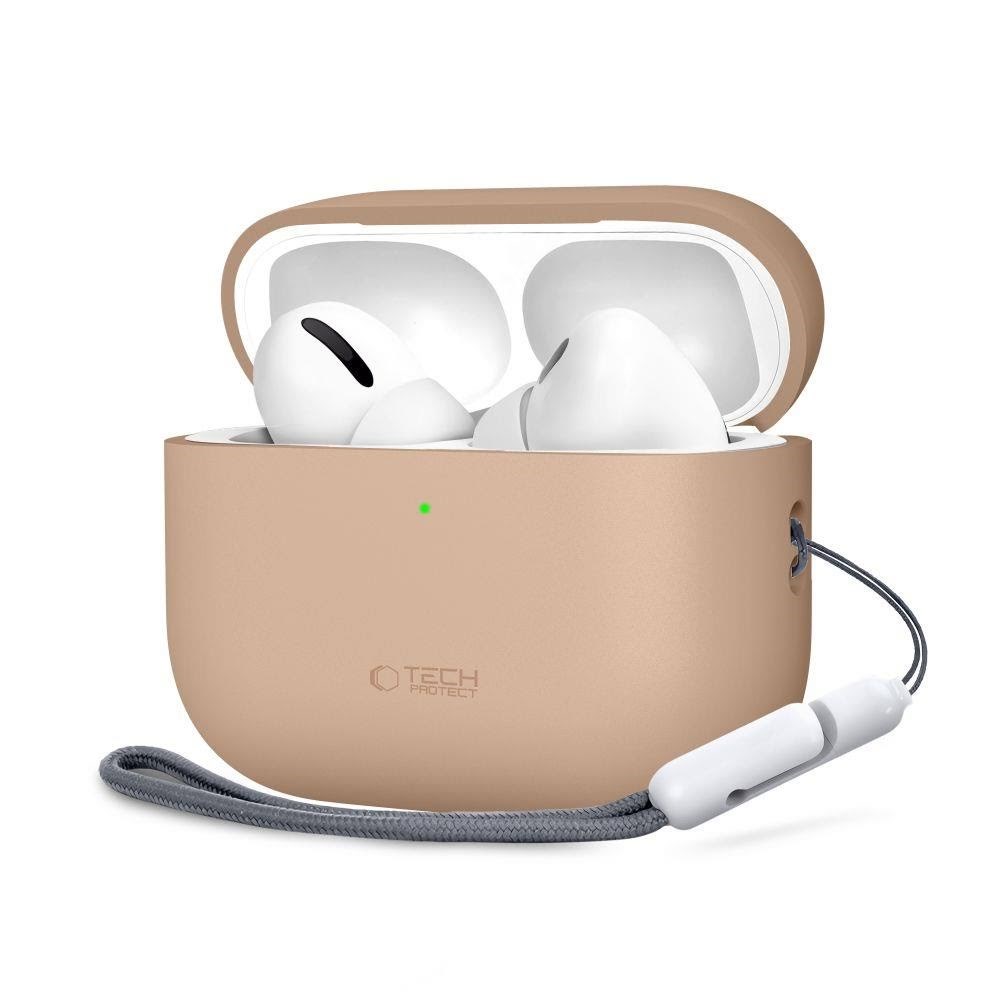 Tech-protect Silicone Case For Airpods Pro 3 - Beige - Handys Cover Cases