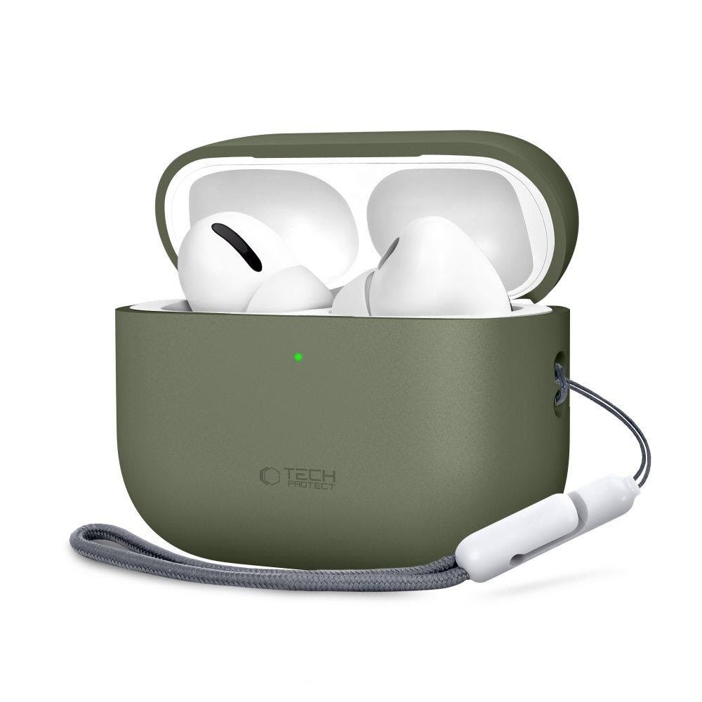 Tech-protect Silicone Case For Airpods Pro 3 - Green - Handys Cover Cases 5906302333073