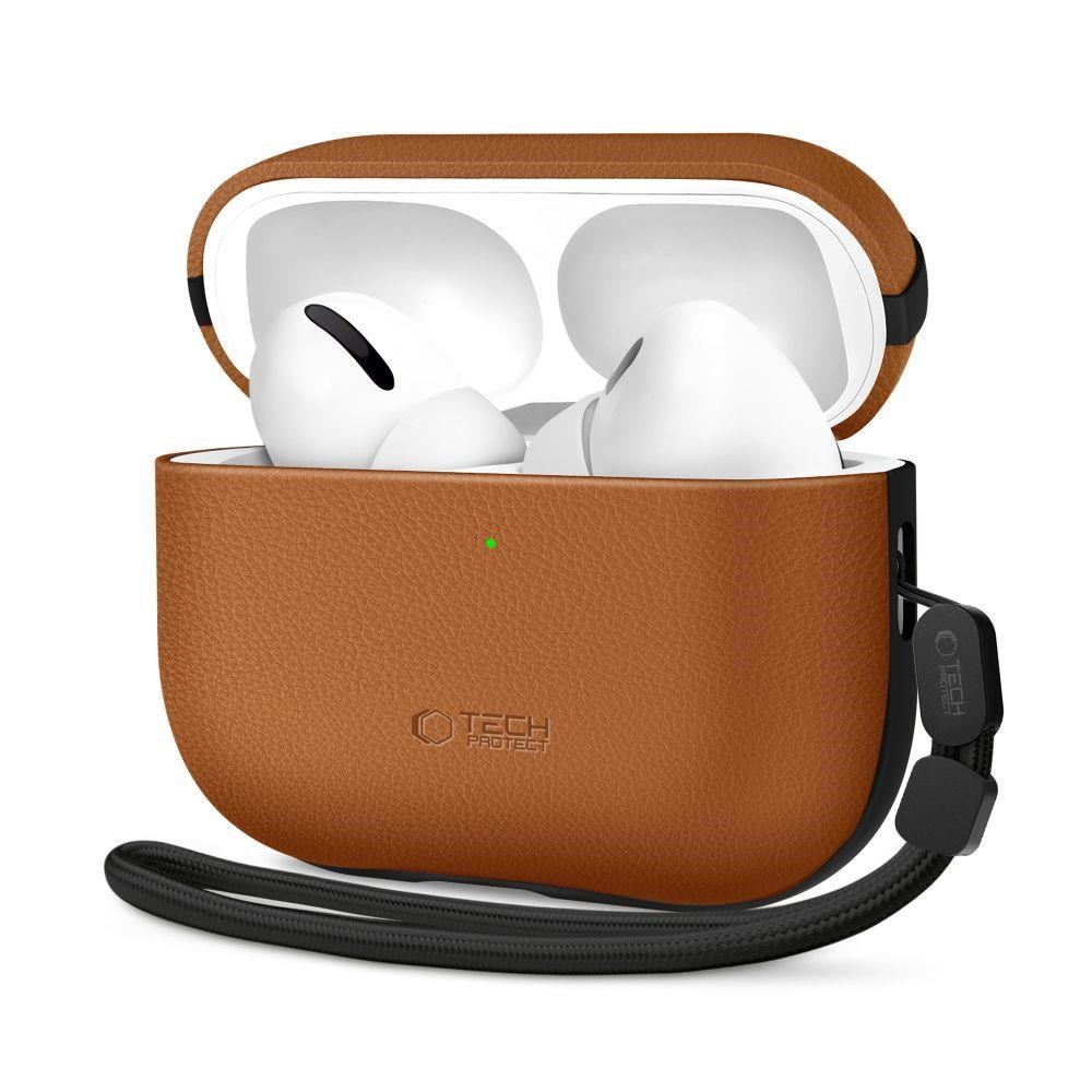Tech-protect Naturalfit Case For Airpods Pro 3 - Brown - Handys Cover Cases