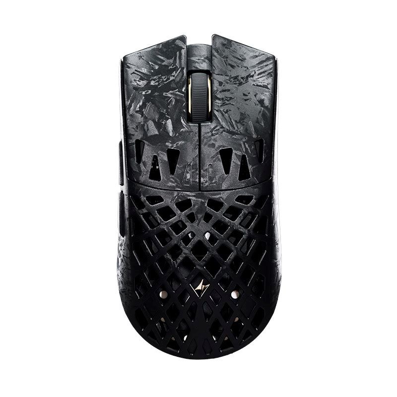 Atk Blazing Sky Ghost Ultimate Hollow Carbon Fiber Wireless Gaming Mouse - Gaming Maus (Schwarz)