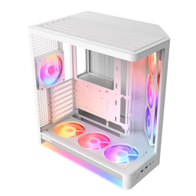 Nzxt H6 Rgb+ (2026) - All White - Gehäuse - Miditower - Weiß - Gehaeuse